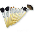 High quality bamboo brush set,available in various color,Oem orders are welcome